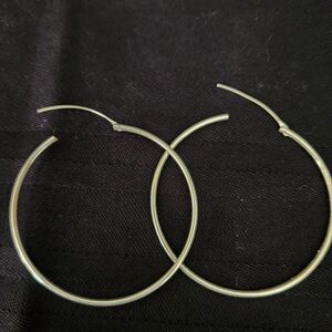 Sterling Silver Hoop Earrings